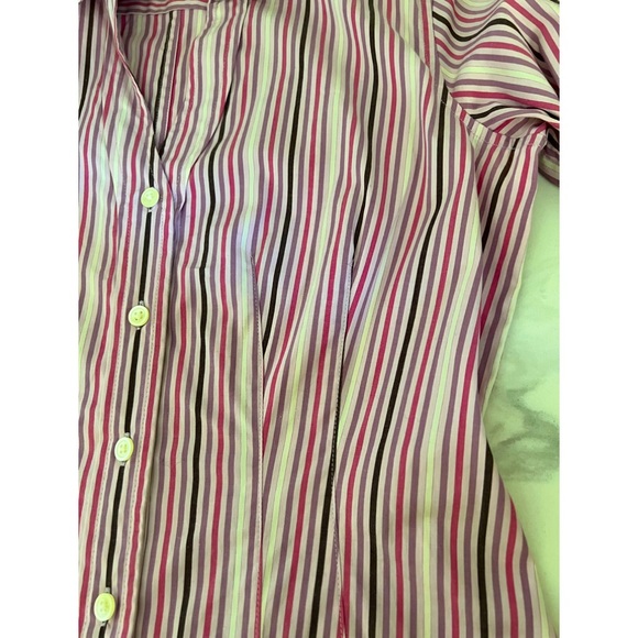 Y2K Gap stretch fitted stripe shirt - Picture 13 of 13